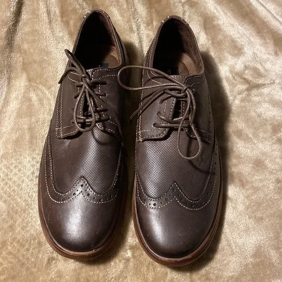Arkbird | Shoes | Arkbird Oxford Brown Leather Shoes Size 9  display picture 1